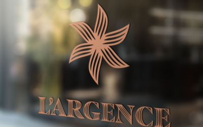 L’Argence, logo et charte graphique pour un hôtel restaurant