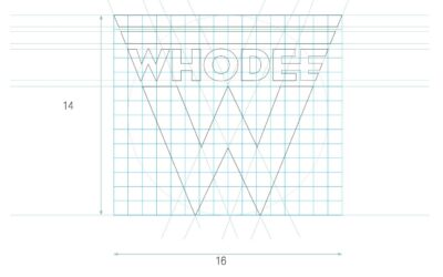 Whodee, logo pour un bureau d’étude